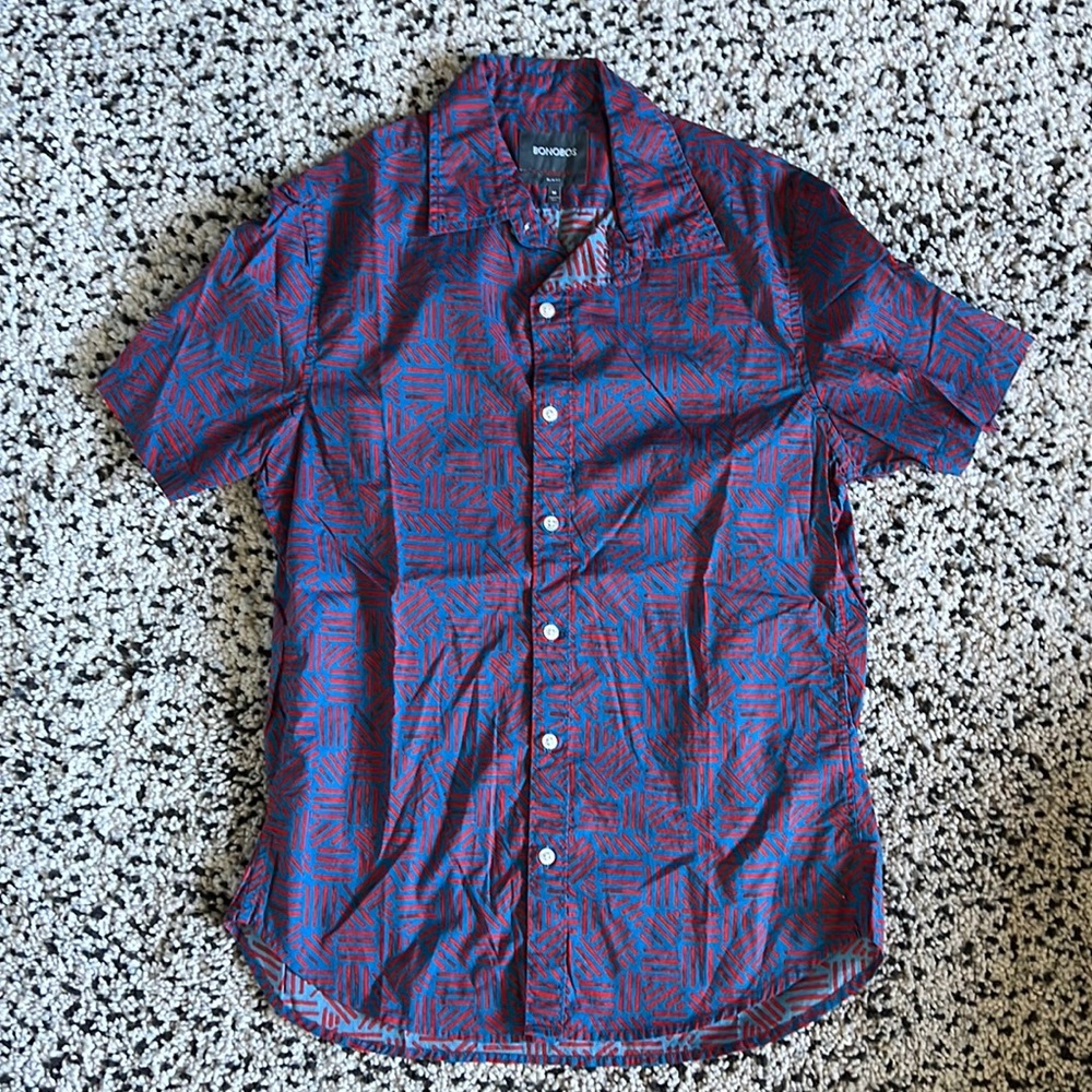 Bonobos short sleeve button up shirt